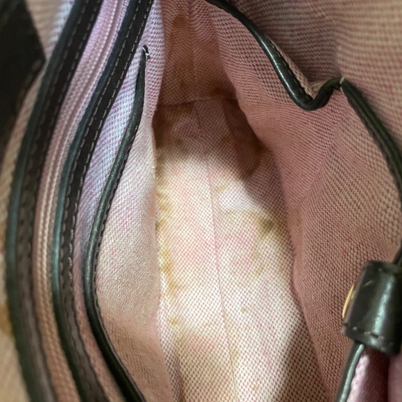 Dooney & Bourke Red and Black Croc Crossbody Bag - Picture 4 of 12